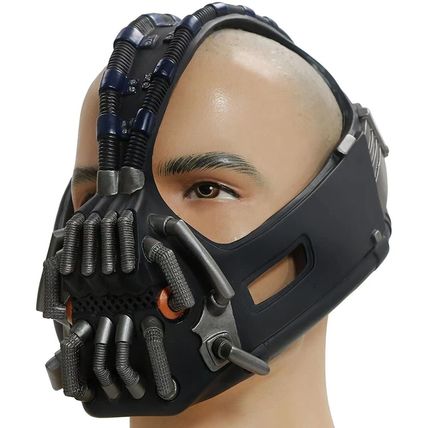 Dark Knight Rises for Halloween Super Bane half PVC mask