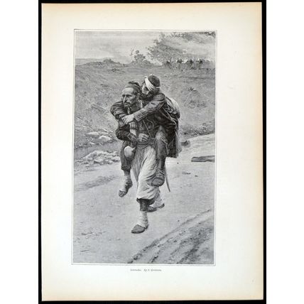 COMRADES 1893 Paul-Louis-Narcisse Grolleron PRINT