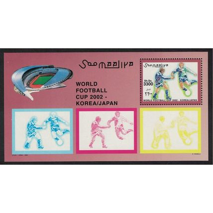 Somalia World Cup Football Championship MS 2002 MNH MI#Block 87