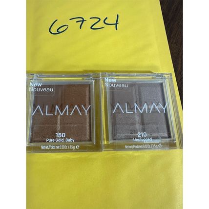 Almay Eyeshadow Duo New Nouveau formula 150 Pure Gold & 210 Unplugged Shimmer
