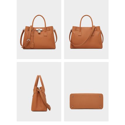 Women's Woven Shoulder Crossbody Bag Handbag Brown
