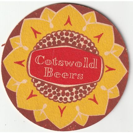BEER MAT - STROUD BREWERY - COTSWOLD BEERS - (Cat No 009) - (1961)