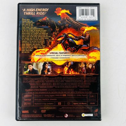 Ghost Rider (Widescreen Edition) DVD Nicolas Cage, Eva Mendes