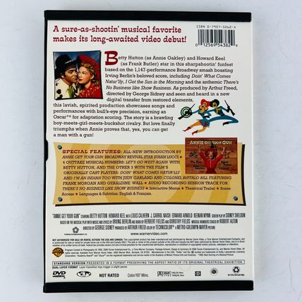 Annie Get Your Gun DVD Betty Hutton, Howard Keel, Louis Calhern