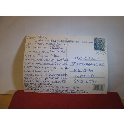 THE PIER & PROMENADE, ST. ANNES-ON-SEA, LANCASHIRE used postcard 2001 pm =