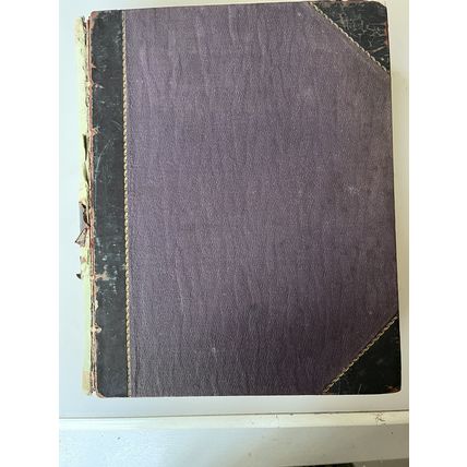 ANTIQUE BIBLE ALTAR OF THE HOUSEHOLD 1800's REV ROBERT JAMIESON HARDBACK