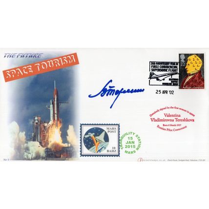 Valentina Threshkova Russian Cosmonaut 1st Woman In Space Rare LTD TO 50 Hand Si