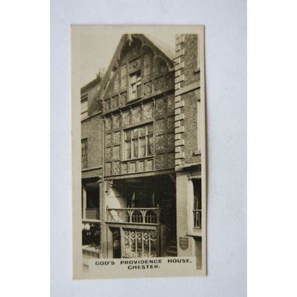 1926 British Royal & Ancient Buildings No. 31 God's Providence House Chester