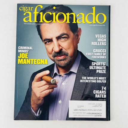 Cigar Aficionado July/August 2011 Joe Mantegna Cover
