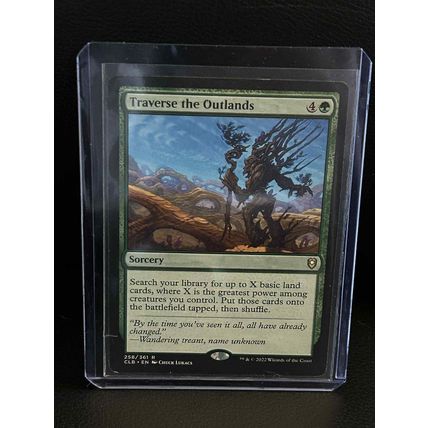 Traverse the Outlands Commander Legends: Battle for Baldur's Gate Magic: the Gat