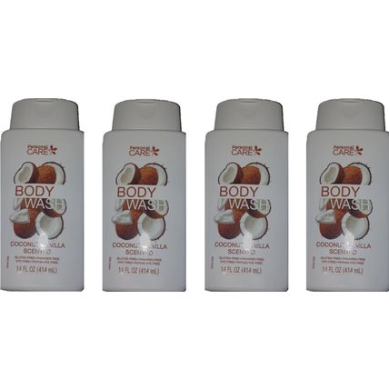 Personal Care Body Wash Coconut Vanilla 14 FL OZ 4 PACK