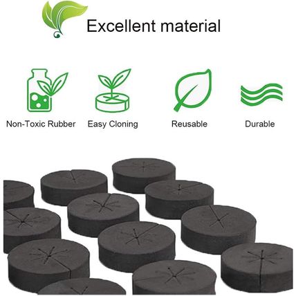72 Pack Cloning Collars Inserts Premium Grade Foam, Better than Neoprene for Hyd