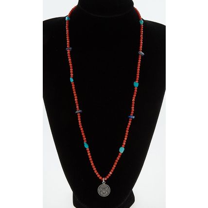 VALENTINO GARAVANI Beaded Butterfly Pendant Necklace (RARE & COLLECTABLE)