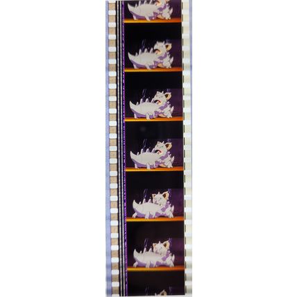 Pokemon . Pk TSR - a052Z . 1 STRIP OF 5 - 35MM FILM CELLS