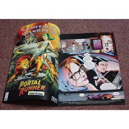 ZERO GIRL # 3 : HOMAGE COMICS : 2001 : vf+(8.5) .