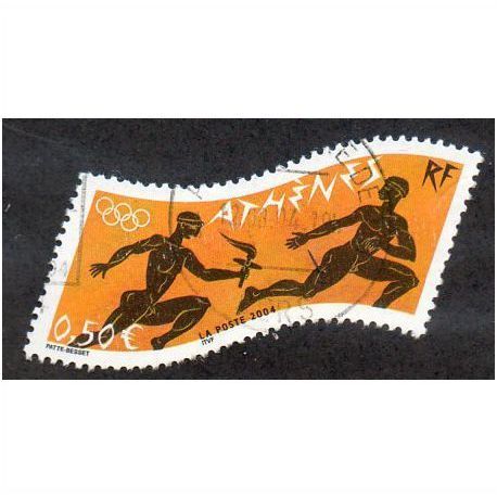 FRA 2004 50c 'OLYMPIC GAMES ( EX MS)' FINE USED (EBID10946)