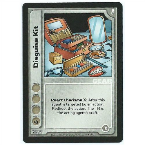 Spycraft CCG Operation Nightfall - 251/349 - Disguise Kit
