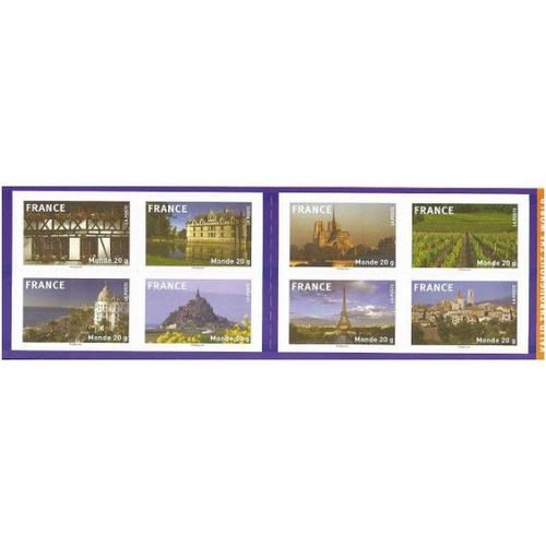 Mi MH 4676/83: Greetings Stamps: Tourism.