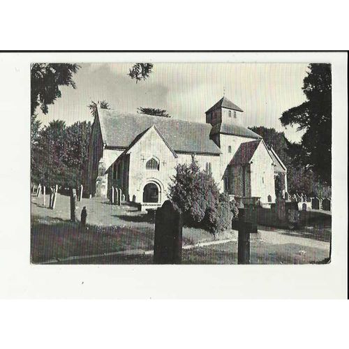 Hampshire BREAMORE St Mary's Church Postcard