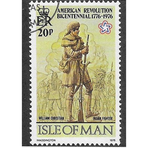 IOM 1976 20P 'AMERICA BICENTENNIAL' FINE USED (EBID54-754)