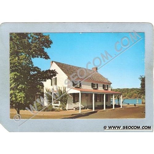 CT Mystic Postcard Mystic Seaport Schaefer's Spouter Tavern ct_box3~1517