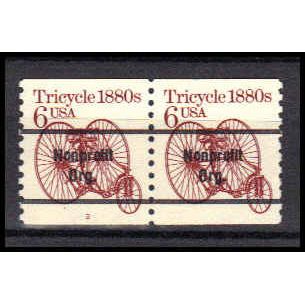 2126a 6c Tricycle Fine MNH Dry Gum CNP Left 2 PA0680