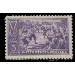 855 3c Baseball Almost Very Fine MNH M08251