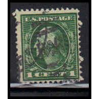 Used 405 1c George Washington Barely Clears K3034