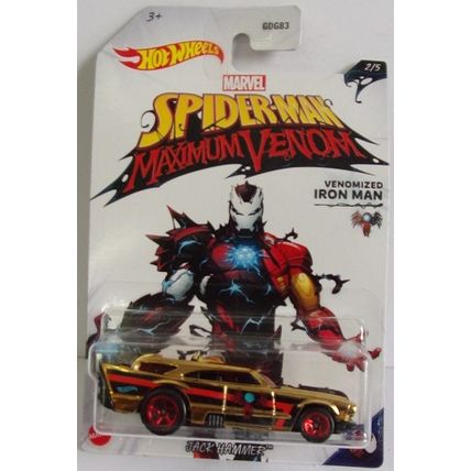 HOT WHEELS ' SPIDER-MAN MAXIMUM VENOM ' IRON MAN (2021)