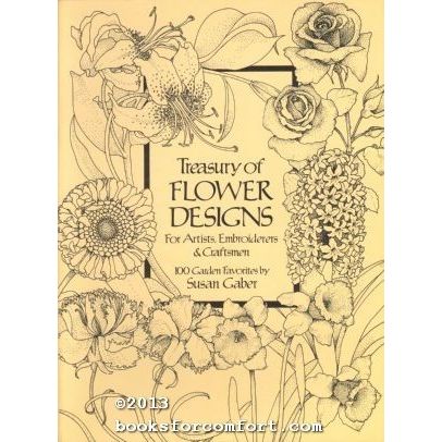Treasury of Flower Designs for Artists, Embroiderers & Craftsmen
