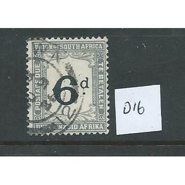 south africa stamps postage due sgd16 sg d16