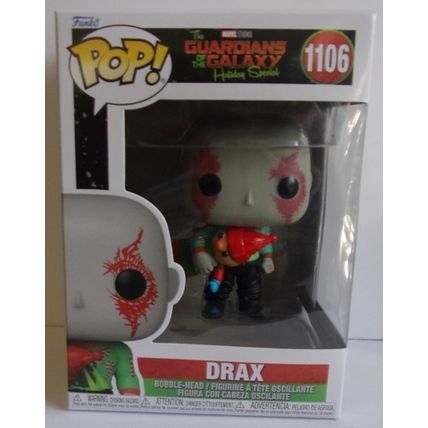 FUNKO / POP ' GUARDIANS of the GALAXY HOLIDAY SPECIAL DRAX figure (2022)