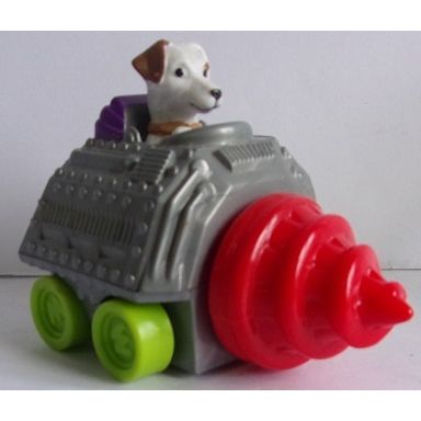 WENDY'S ' CHILDREN'S MEAL TOY ' Journey to the Center of the Earth DOG/DRILL