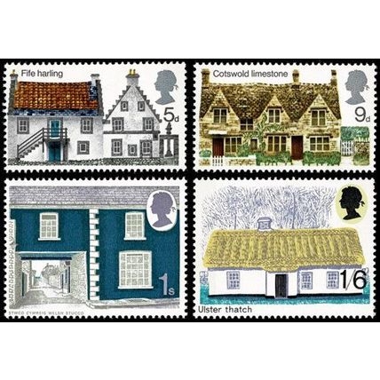 1970_Cottages_Unmounted Mint HRD