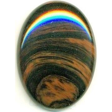 Gold Sheen Obsidian Freeform Gemstone Cabochon 91