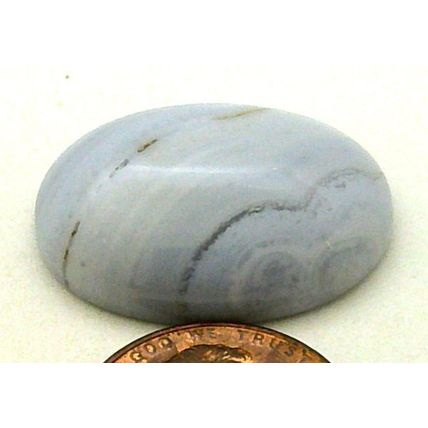 Blue Lace Agate Freeform Gemstone Cabochon 435