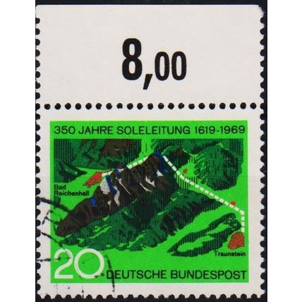 Germany. 1969 20pf S.G.1502 Used