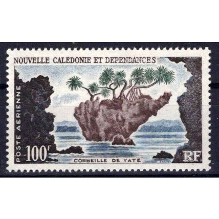 New Caledonia C32 MNH Air Post Yate Rock Landmark Nature ZAYIX 0624S0095