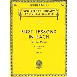 First Lessons in Bach - Book 1