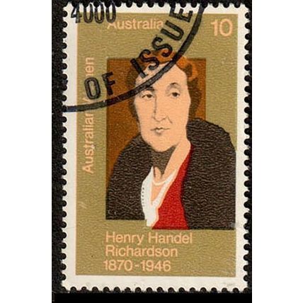 Australia 1975 Famous Australia Women 10c Used Stamp Henry Handel Richardson