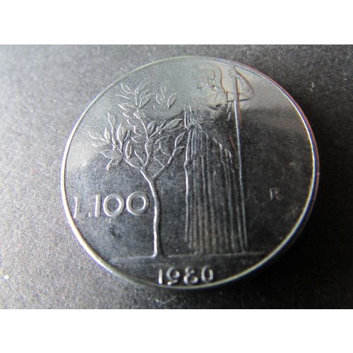 1980 ITALY ONE HUNDRED LIRE FREE POST. AAN