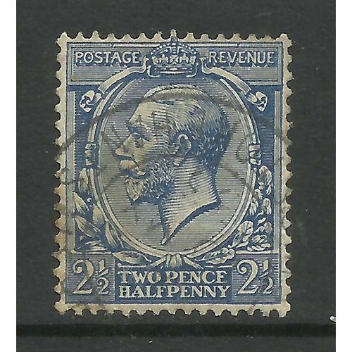 GB 1924 KGV 2 1/2d Blue Wmk 111 SG 422 ( F419 )