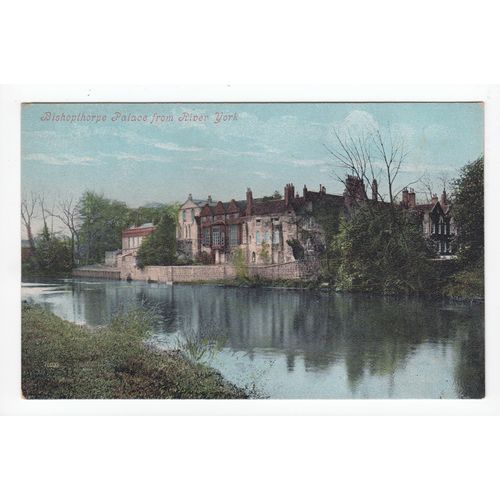 Bishopthorpe Palace from the River York Postcard 16036
