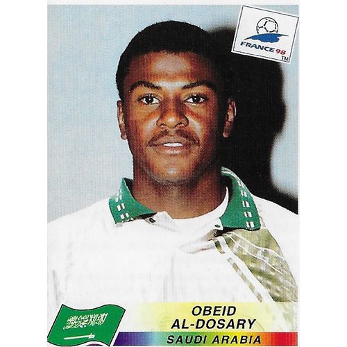 Panini's FIFA World Cup France 1998 Stickers: No.203 - Al-Dosari (Obeid)