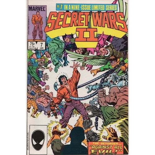 Marvel Comics Secret Wars II Issue # 7 VF/NM Condition