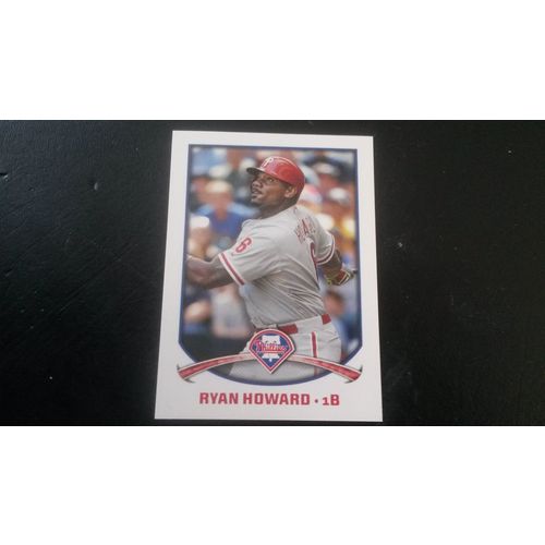 2015 Topps MLB Stickers # 196 Ryan Howard Mint (9) Philadelphia Phillies