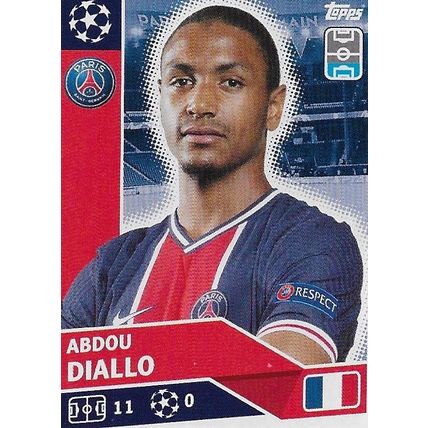 Topps UEFA Champions League 2020/21 Stickers: PSG7 - Diallo