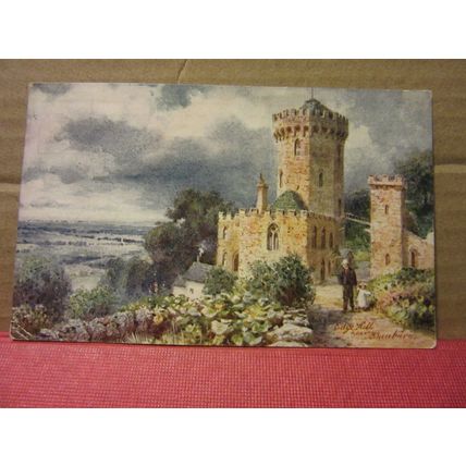 EDGE HILL, BANBURY, OXON by H Wimbush used antique postcard by R. Tuck 1927 pm =