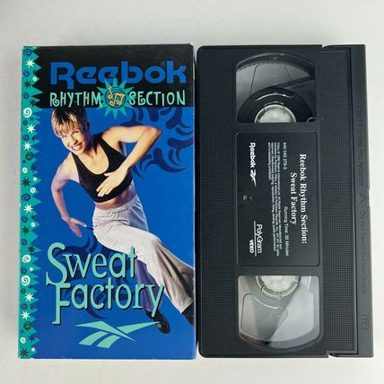 Reebok Rhythm Section: Sweat Factory VHS Video Tape