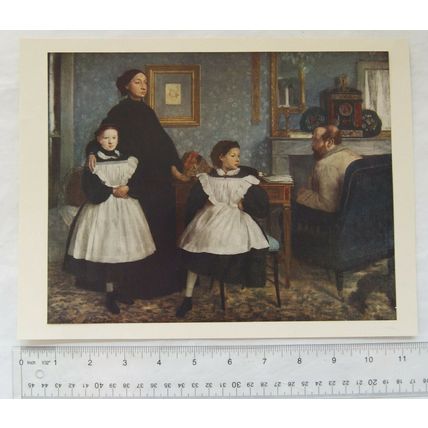 Plate of painting The Bellelli Family